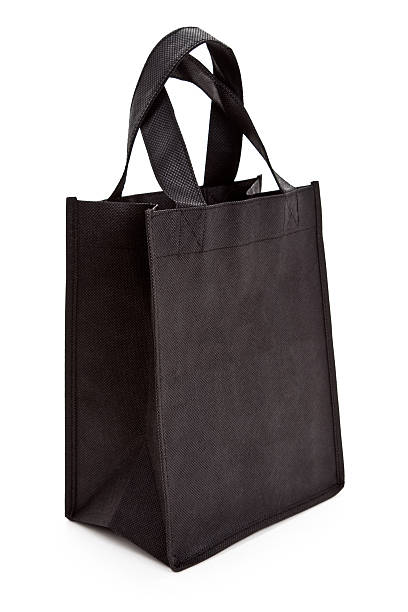 istock Black reusable shopping bag 104692510
