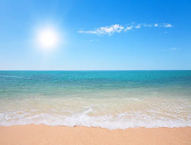 Photo of beach and sea