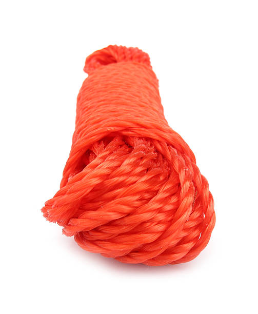 istock Rope red synthetic strong 104693277