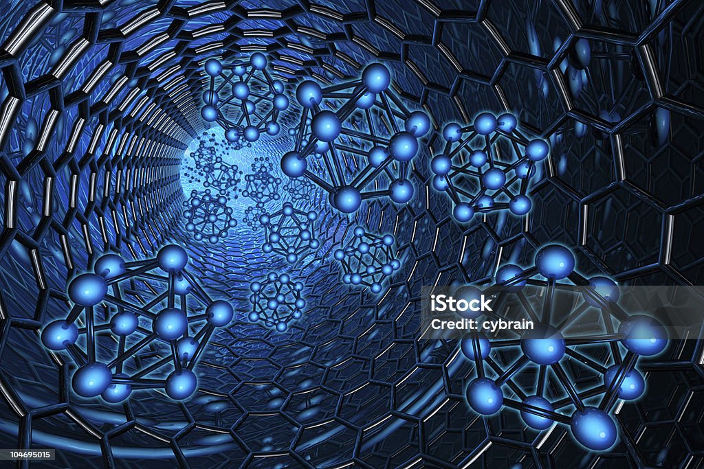 Nanotechnologia - Zbiór zdjęć royalty-free (Nanocząstka)