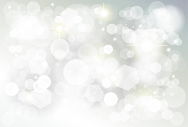 ilustrações de stock, clip art, desenhos animados e ícones de winter silver lights holiday glitter bokeh lights background abstract shiny defocused lights - menorah judaism candlestick holder candle