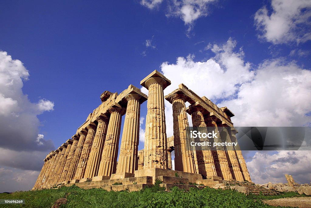 temple grec - Photo de Admirer le paysage libre de droits