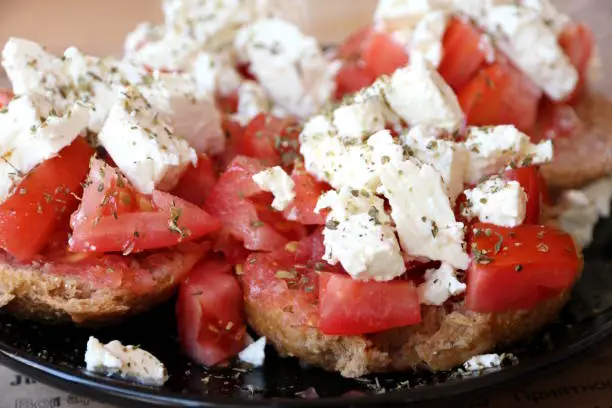 Ntakos, Koukouvagia, Koukouvayia, Kouloukopsomo, Salad, Crete