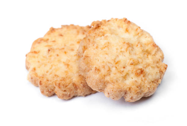 istock Group of tasty coconut biscuits 1046965632