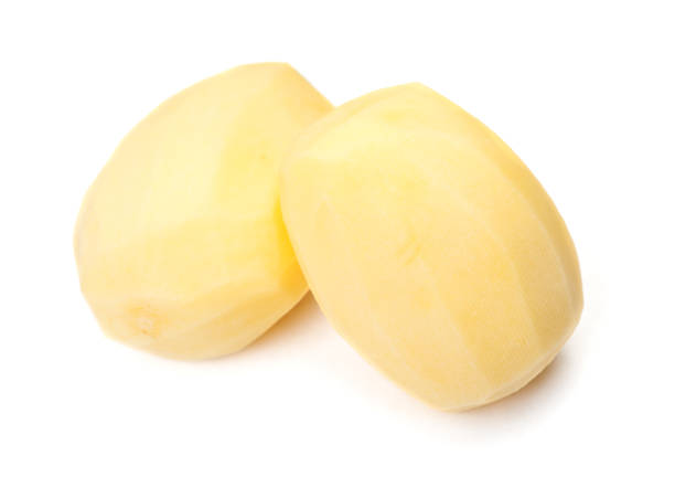istock Raw peeled potatoes 1046968278