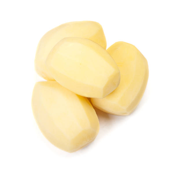 istock Raw peeled potatoes 1046968296