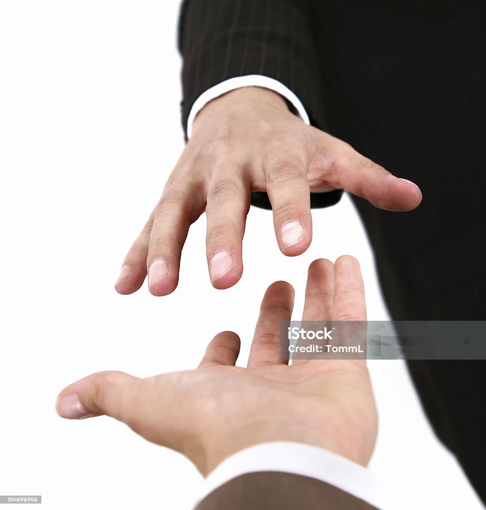 business angels  A Helping Hand Stock Photo