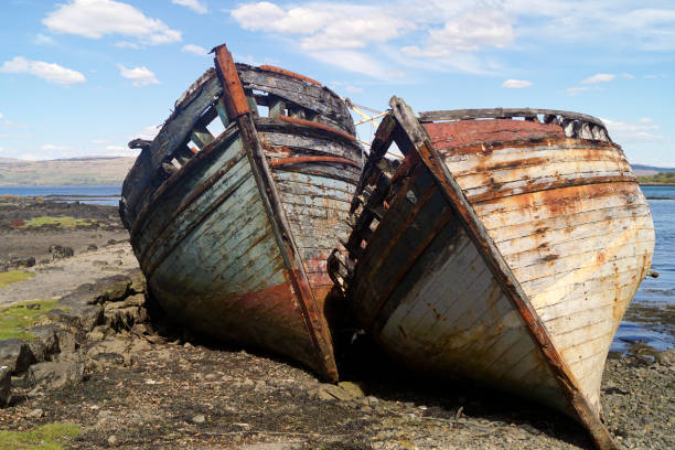 istock Ship wrecks on the isle of Mull 1046973960