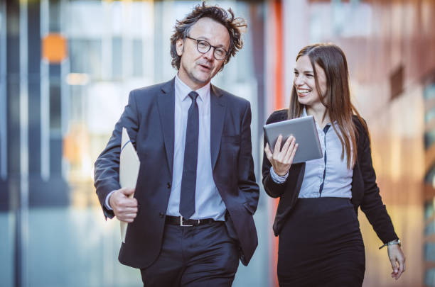 istock Business people on the move 1046979914