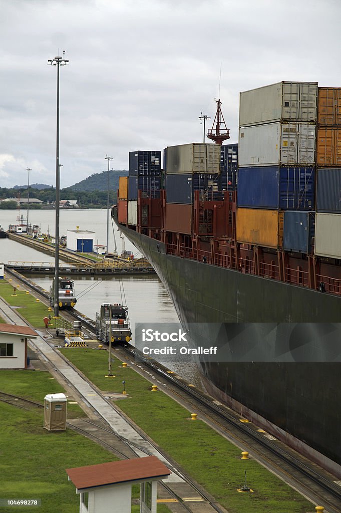 Miraflores écluses du Canal de Panama - Photo de Canal - Eau vive libre de droits