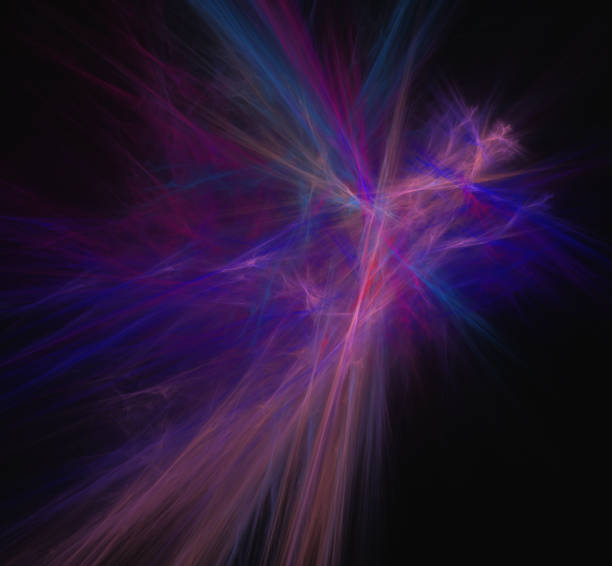 istock Purple blue pink abstract. Fantasy fractal texture. Digital art. 3D rendering. Computer generated image. 1046983862
