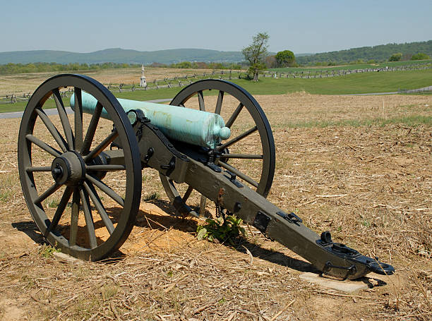 istock Artillery overlooks Bloody Lane at Antietam 104699512