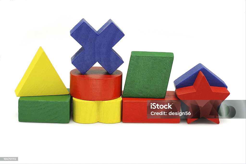 Wooden toy blocks  Toy Block Stock Photo