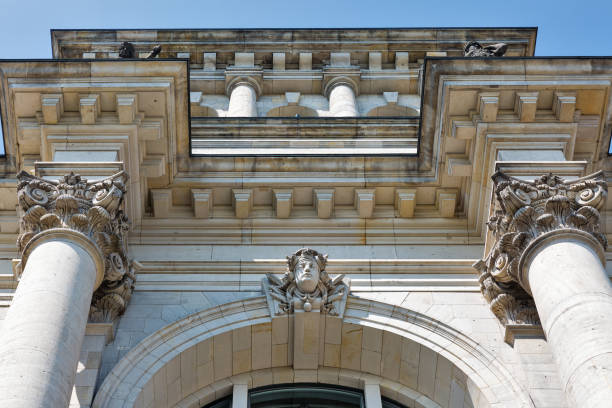 istock Reichstag building facade fragment. Berlin, Germany 1047020684