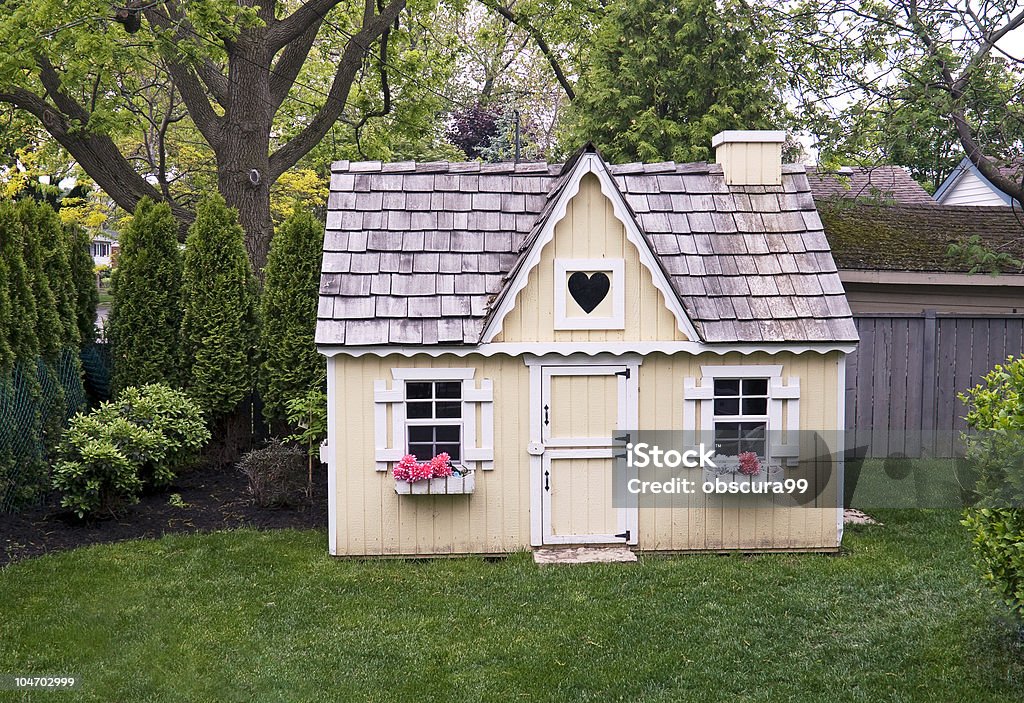 Playhouse in the yard  Playhouse Stock Photo