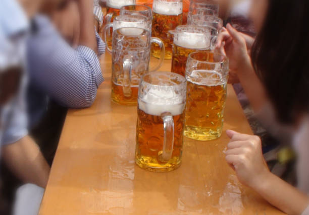 istock Giant Beer Cup Scene At Beer Fest In Munich Germany 1047030558