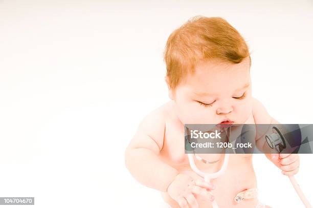 Baby Stock Photo - Download Image Now - Nasogastric Tube, Child, Stethoscope