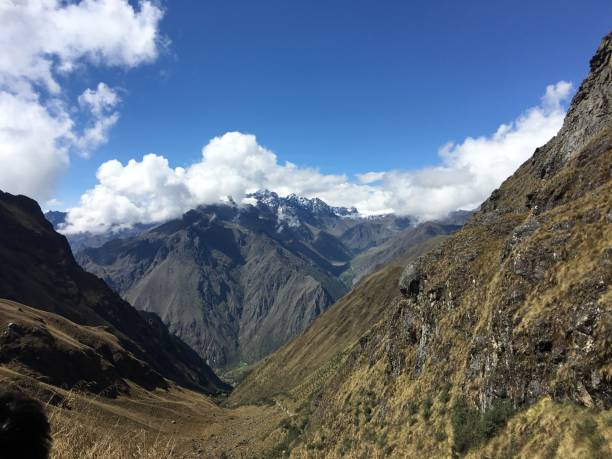 istock Snowcapped in the distance 1047058318