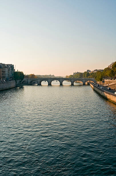 istock Pont Neuf in Paris after sunset 104706802