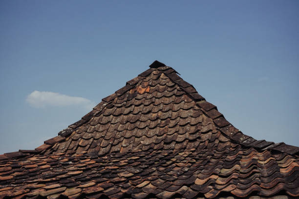istock The Traditional Roof of Central Java 1047076724