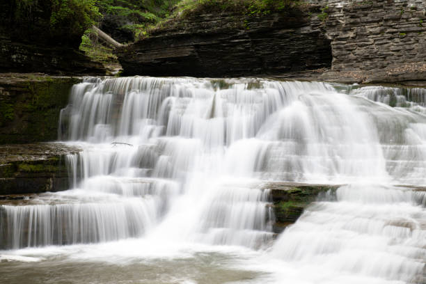 istock Waterfalls at Robert Treman State Park in New York State 1047083182