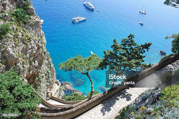 Get Away To Beautiful Capris Island Stock Photo - Download Image Now - Blue, Capri, Color Image