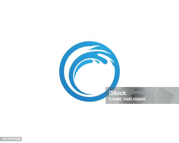 Splash Water Logo Stock Illustration - Download Image Now - Water, Logo, Wave - Water