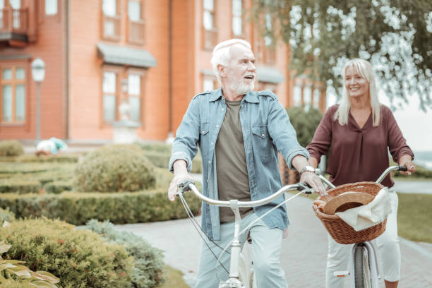 istock Delighted mature family spending their holidays active 1047101810