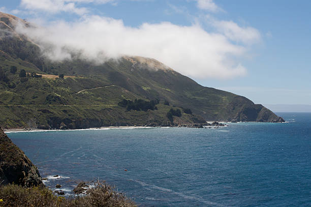 Big Sur coastline stock photo