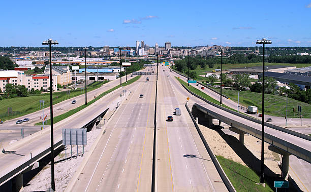 istock Highway to Peoria Illinois 104710946