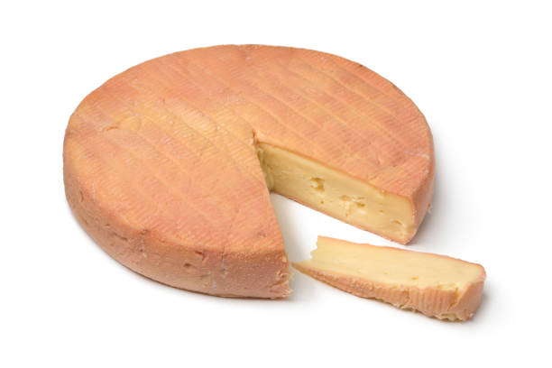 istock French Munster cheese and a slice 1047111538