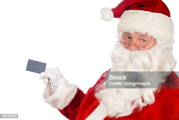 산따 기프트 카드 산타 클로스에 대한 스톡 사진 및 기타 이미지 - 산타 클로스, 상품권, 12월