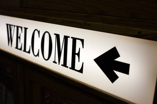 istock sign of word welcome 1047155102