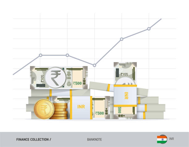 Notes Rupees Graph 16,100+ Indian Currency Note Stock Photos, Pictures & Royalty-Free ...