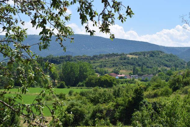 istock Green landscapes of mountain. 1047163056