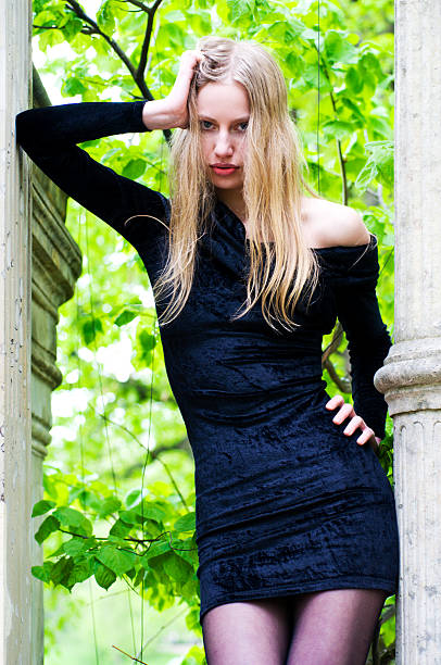 istock Blonde in the old garden 104717610