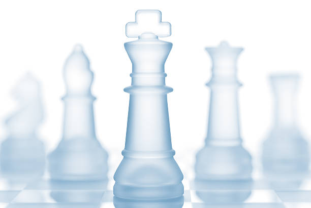 istock transparent glass chess isolated on white 104718223