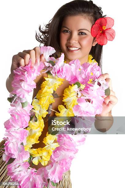 열대 레이 여자 미소에 대한 스톡 사진 및 기타 이미지 - 미소, 아시아인, 춤