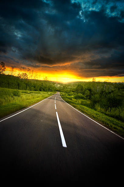istock road to the sunset 104718289