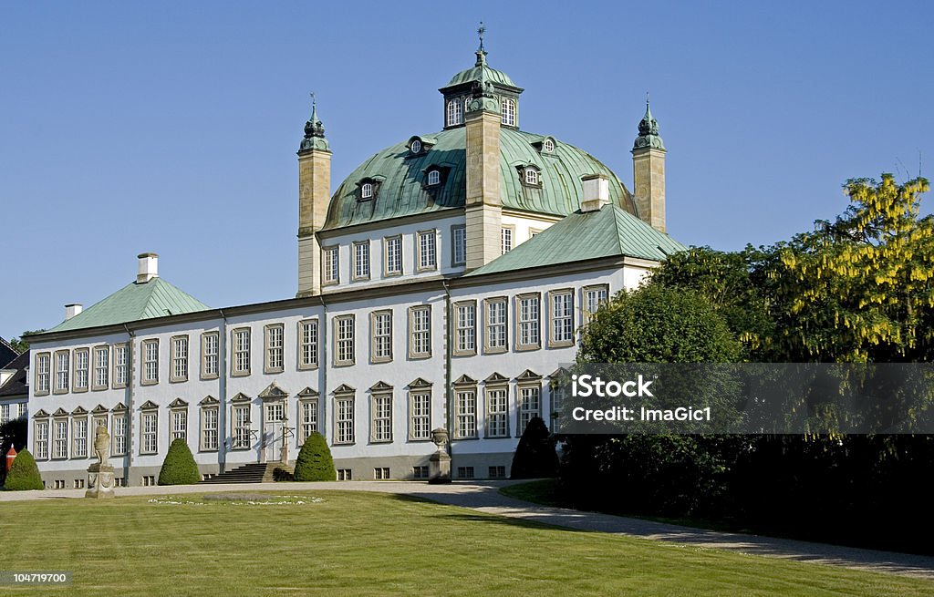 Backside  of Fredensborg Palace  Denmark Stock Photo