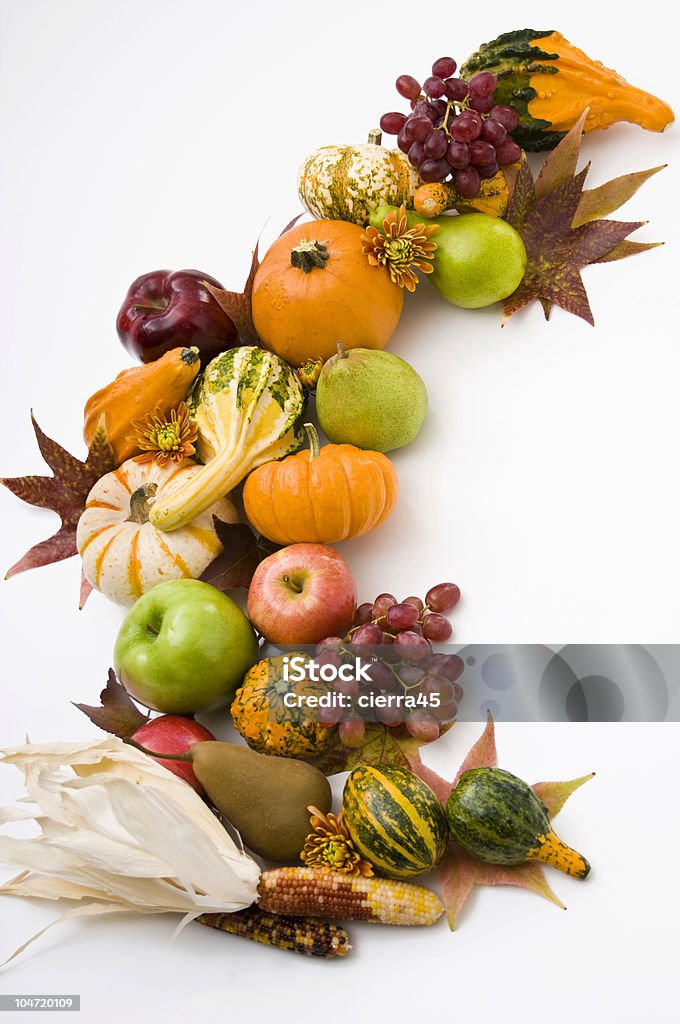 Herbst Vegies und Obst - Lizenzfrei Herbst Stock-Foto