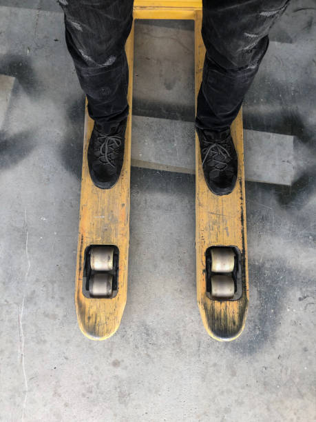 istock Pallet truck 1047216086