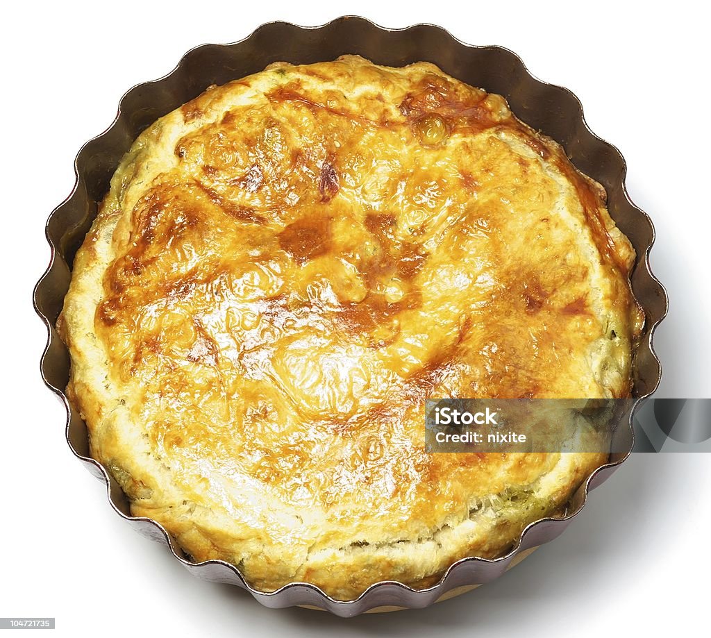 Spinach and cheese pie  Baked Pastry Item Stock Photo