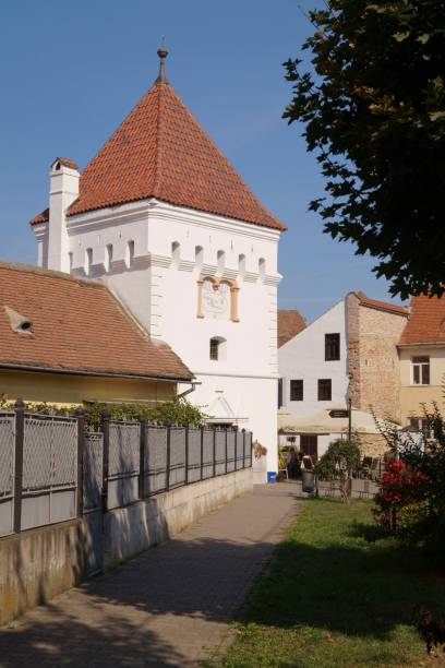 istock The Gate Tower,Medias, Sibiu, Transylvania, Romania 1047223280