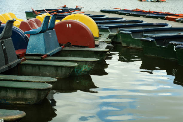 istock Pedal Boats at Palermo lake 1047299650