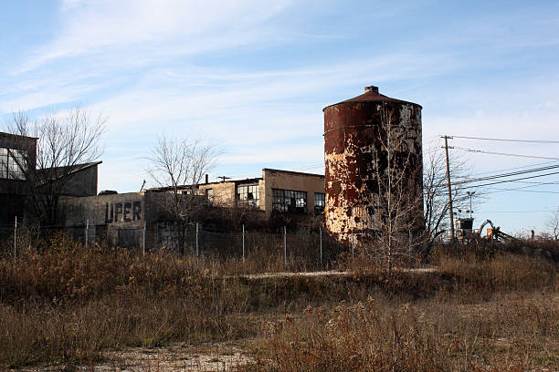 istock Abandoned Factory on Long Island 104731788