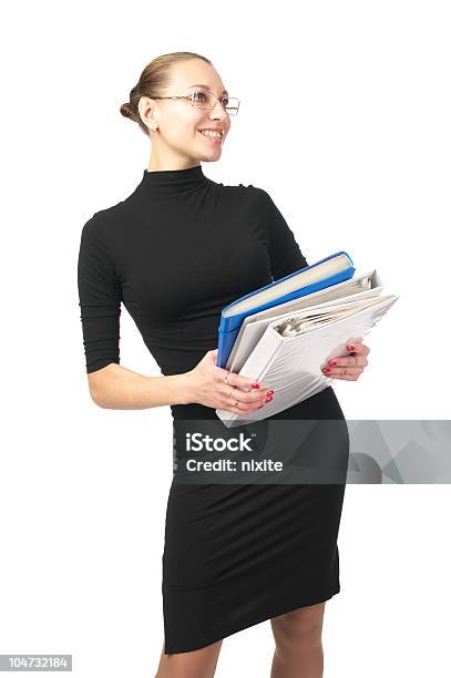 Cheerful Business Woman Stock Photo - Download Image Now - Adult, Adults Only, Beautiful People