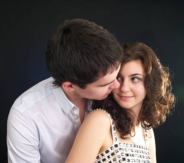 istock Beautiful sexual couple 104732396