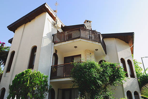 istock View of modern holiday villa in Turkey 104732544