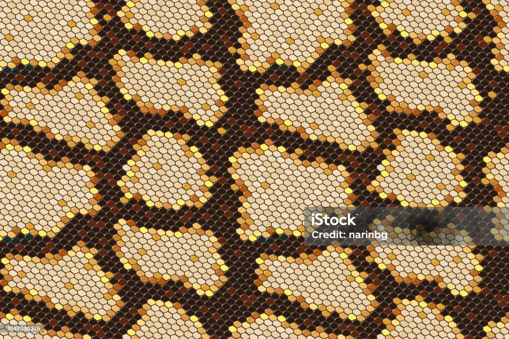 Python Skin Seamless Background On Vector Graphic Art Stock ...